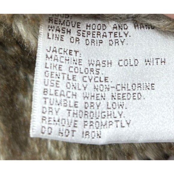 Vanity Puffer Vest Womens Medium Faux Fur Lined Brwn Cozy Winter Layer Y2K Style - Picture 8 of 11